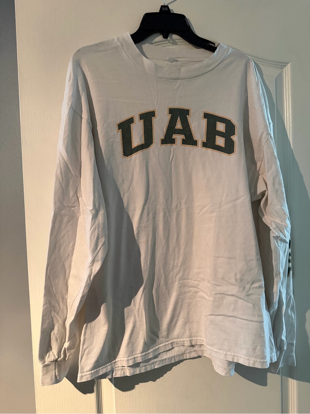 UAB Blazers white long sleeve